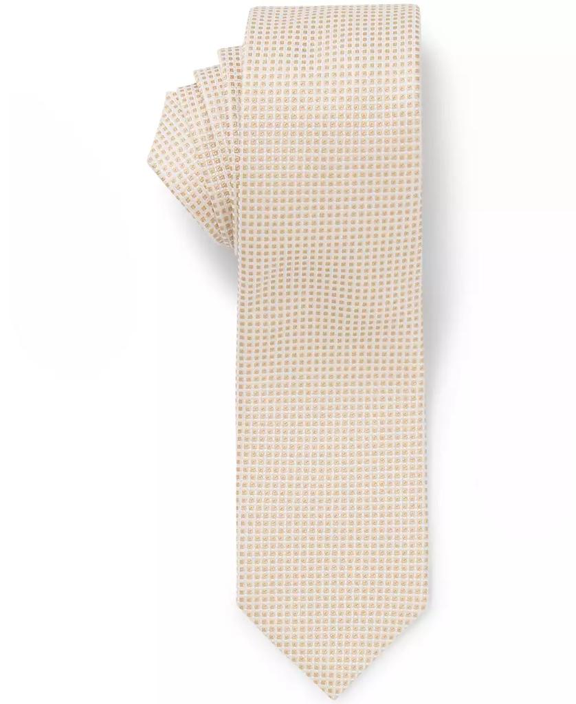 Hugo Boss Men's Jacquard-Pattern Silk Tie
