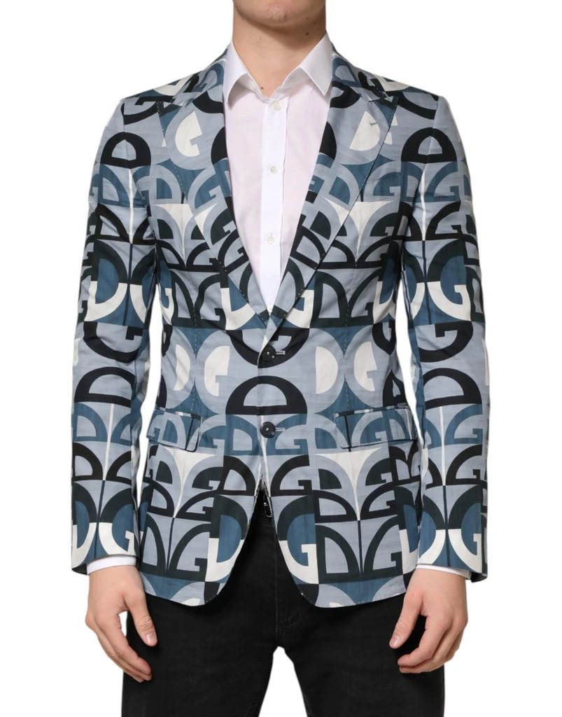 Dolce 
Gabbana Logo Monogram Single Breasted Men
s Blazer