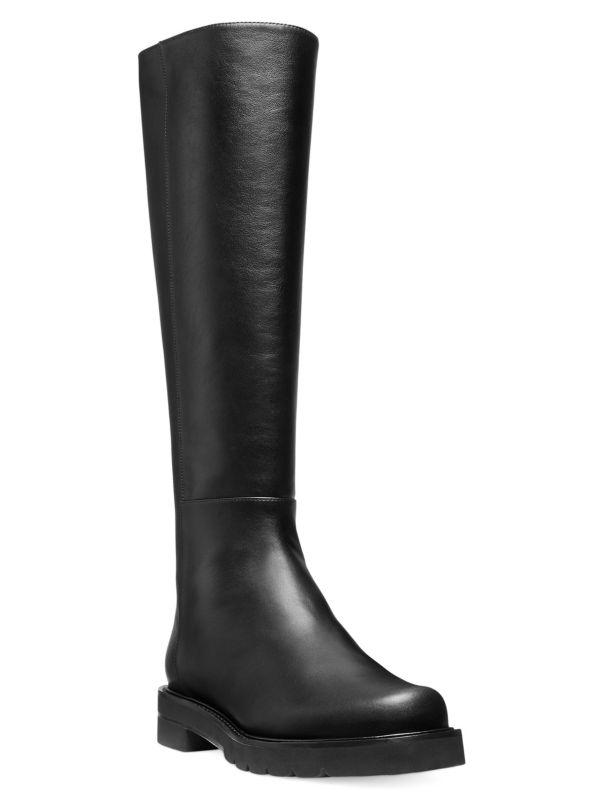 Stuart Weitzman Mila Leather Knee High Boots