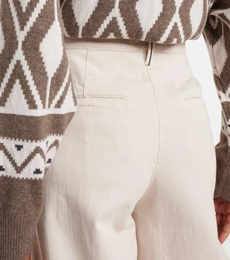 Brunello Cucinelli High-rise wide-leg jeans 5