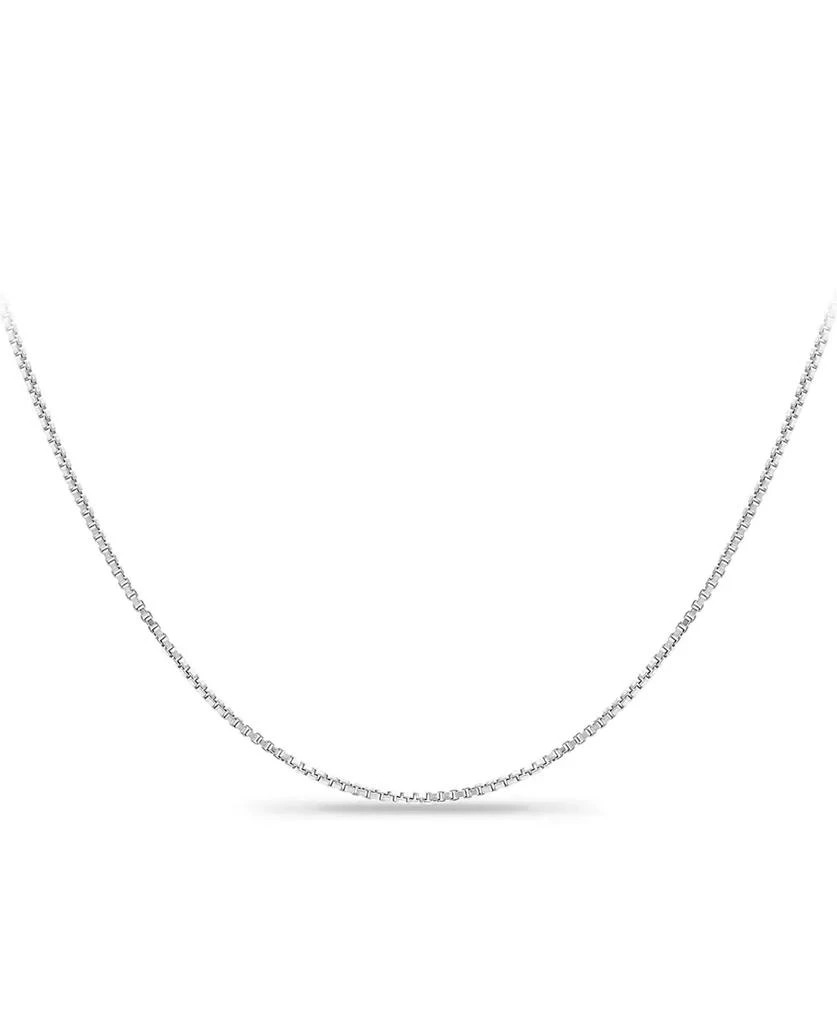 Giani Bernini Box Link 16" Chain Necklace in Sterling Silver, Created for Macy's 3
