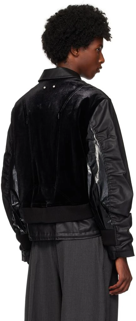 ANDERSSON BELL Black Bientain Zip-Up Jacket 3