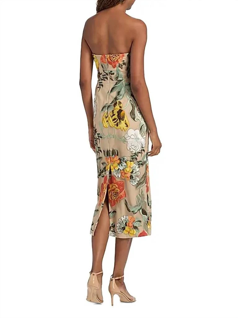 Shop Milly - Shiloh Floral-embroidered Sheath Dress on Sale at BeyondStyle  – Get 30% Off Milly