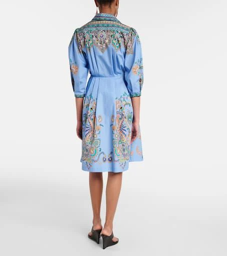 ETRO Printed cotton shirt dress 3