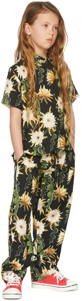 Endless Joy SSENSE Exclusive Kids Black Epiphyllum Lounge Pants 4