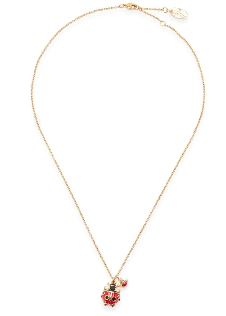 Vivienne Westwood Sylvana enamelled necklace 3