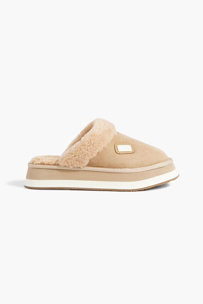 AUSTRALIA LUXE COLLECTIVE Shearling platform slippers