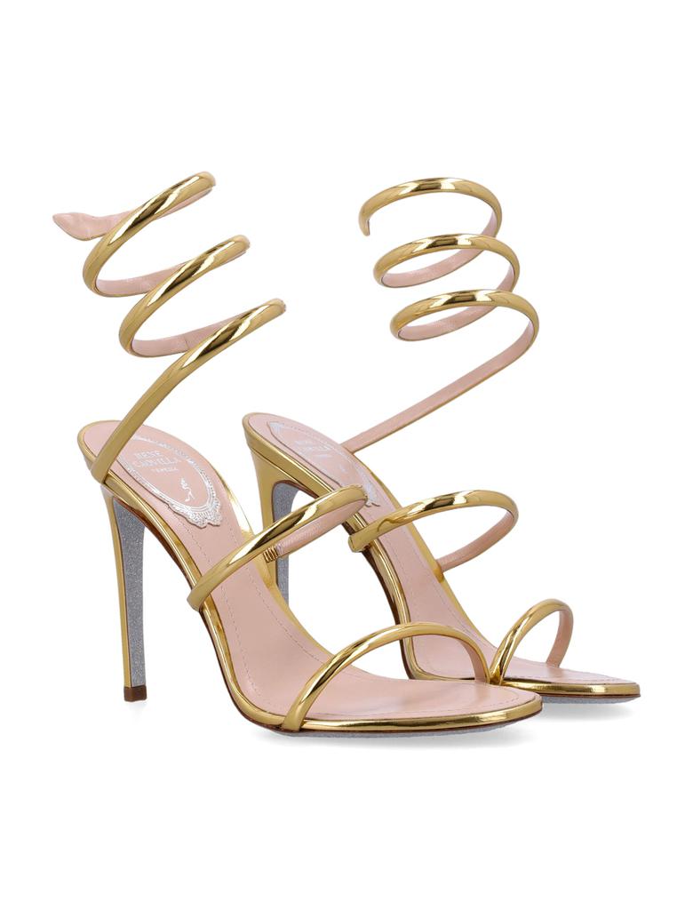 Rene Caovilla Cleo Metallic Sandal