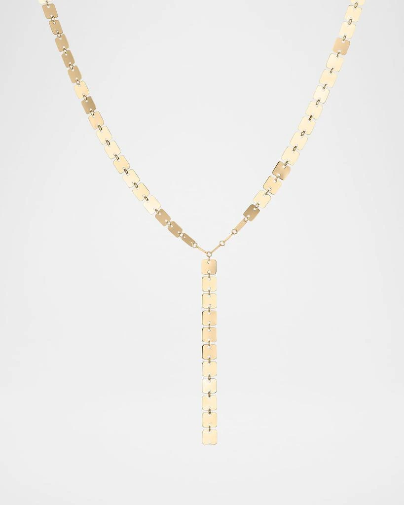 LANA Laser Square Chain Lariat Necklace 1