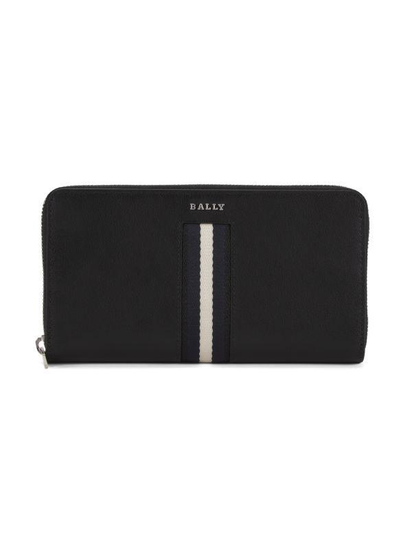 Bally Hilo Leather Zip-Around Wallet