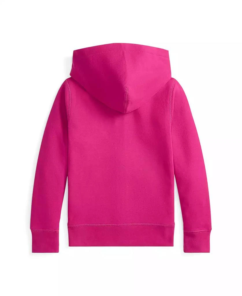 Ralph Lauren Girls 7-16 Fleece Full-Zip Hoodie 2