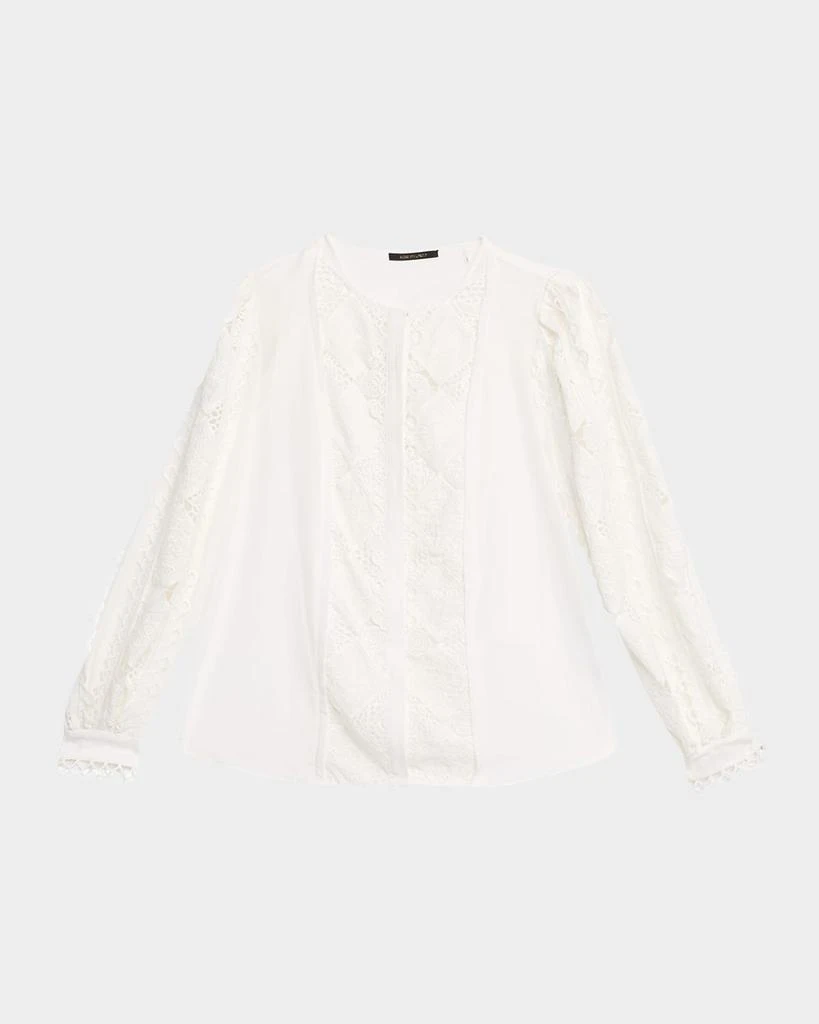 Kobi Halperin Novi Lace-Embellished Blouse 1