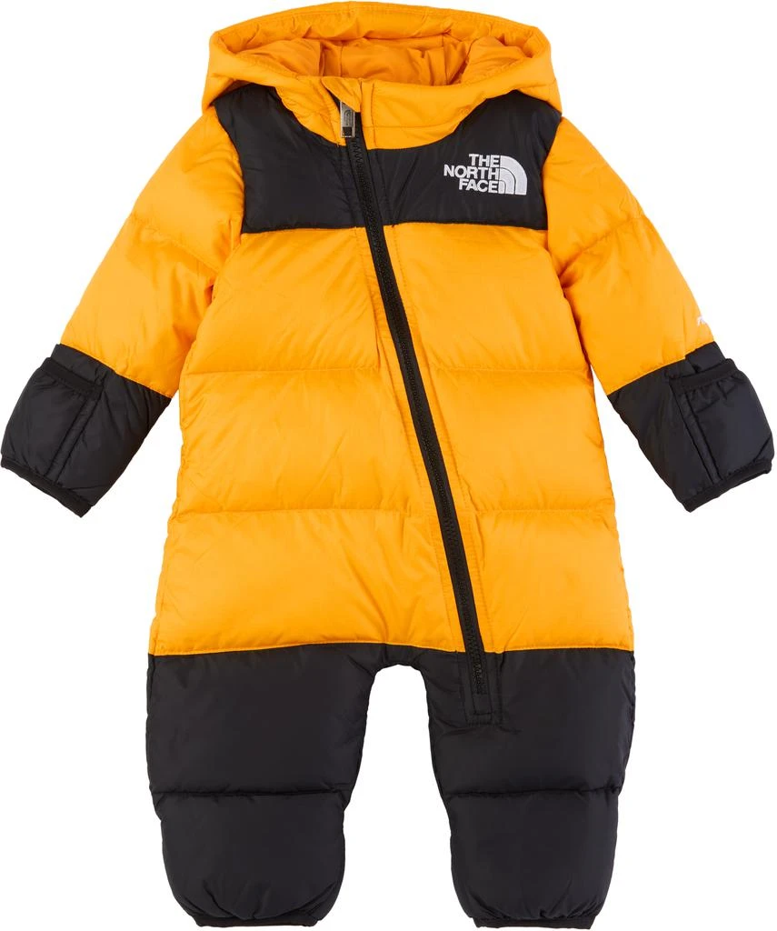 The North Face Baby Yellow 1996 Retro Nuptse Down Snowsuit 1