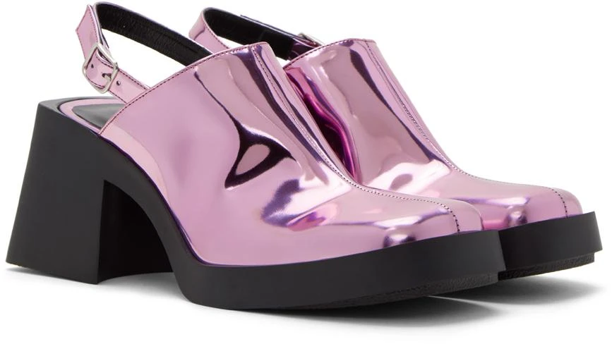 Justine Clenquet Pink Raf Mules 4