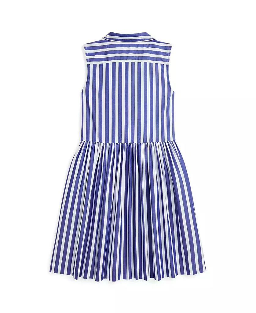 Ralph Lauren Big Girls Striped Poplin Shirtdress 2