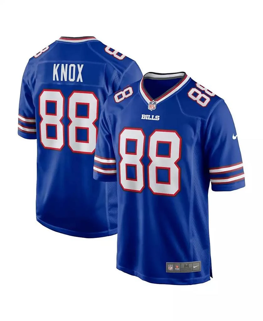 NIKE Men's Dawson Knox Royal Buffalo Bills Game Jersey 2