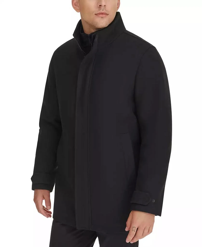 Dockers Men's 3/4-Length Car Coat with Full-Zip Bib 3