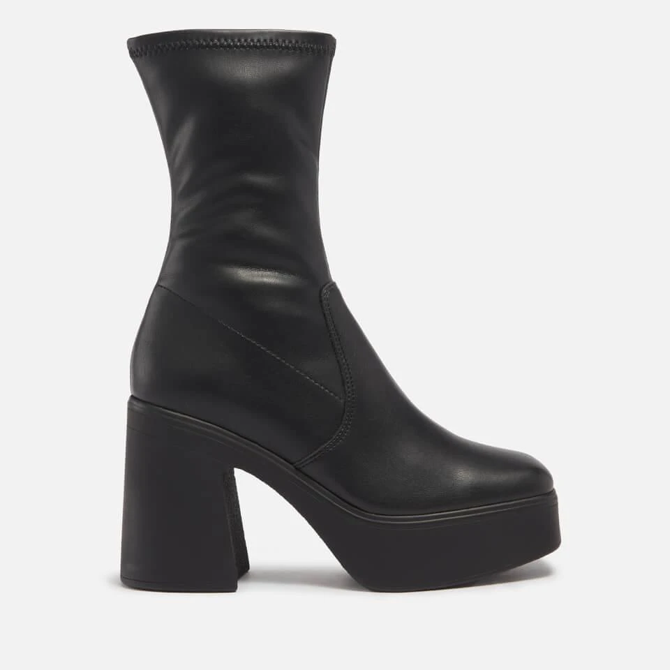 Steve Madden STEVE MADDEN WOMEN'S LOW PHOENIX FAUX LEATHER PLATFORM BOOTS 1