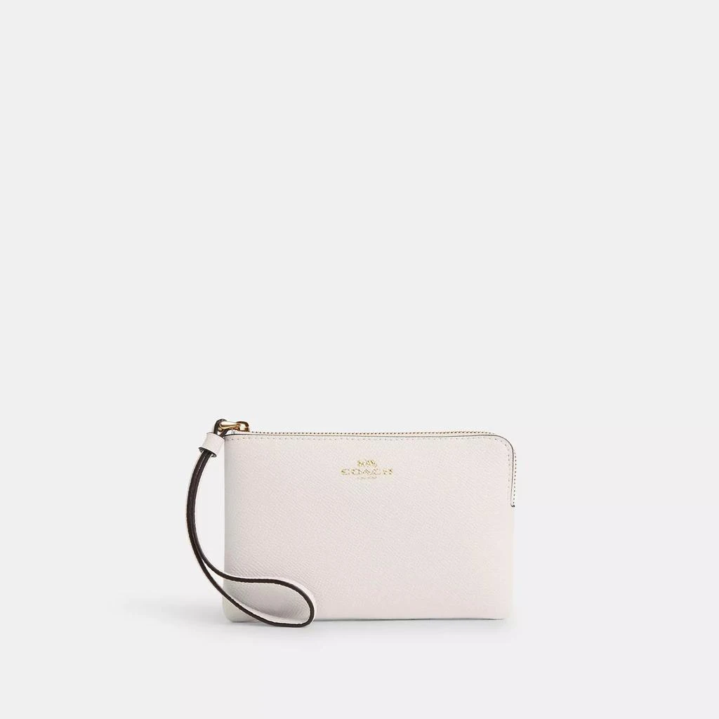 Coach Corner Zip Wristlet 1