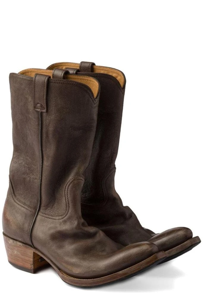 Prada Prada Pointed-Toe Western Boots 2