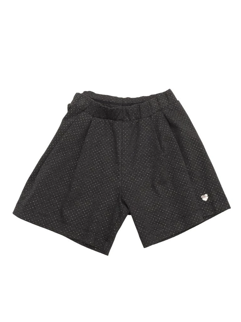MONNALISA Monnalisa Polka Dots Glitter Bermuda Shorts 1