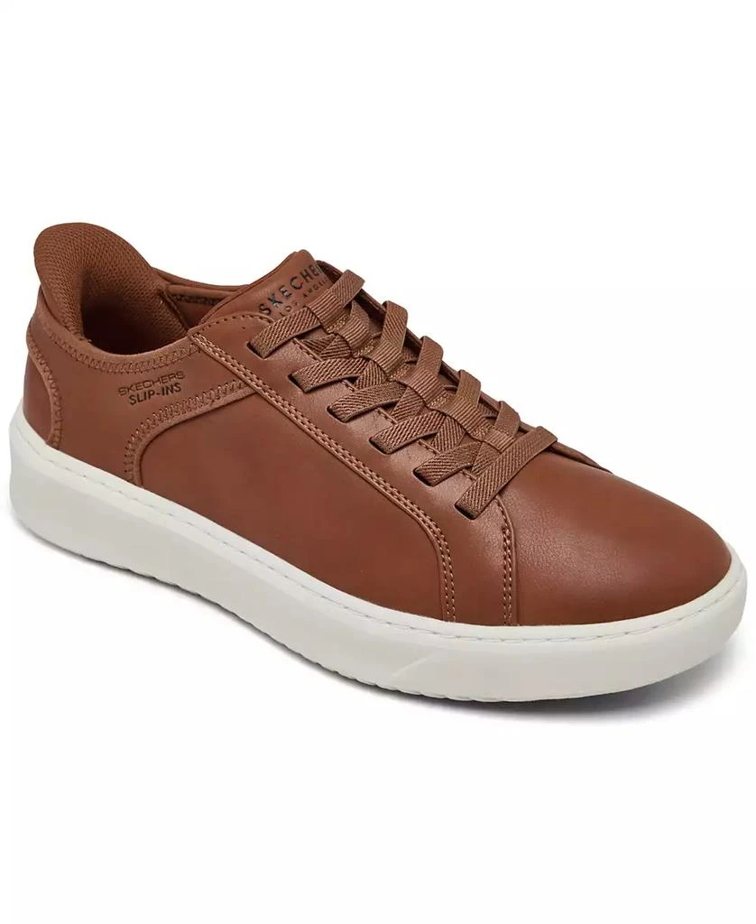 SKECHERS Men's Slip-ins Court Break Wide-Width Casual Sneakers from Finish Line 1