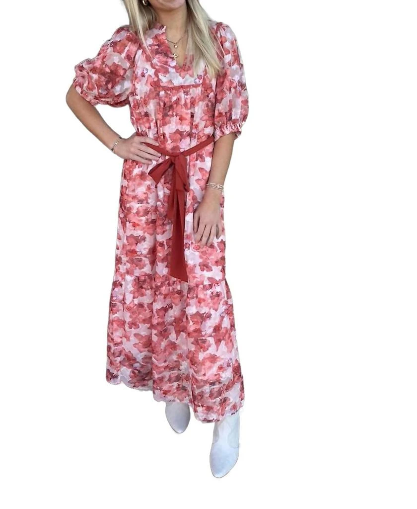 Shop Front Yoke Trim Maxi Dress In Autumn Leaves on Sale at BeyondStyle   Get 35% Off Front Yoke Trim Maxi Dress In Autumn Leaves with Limited-Time  Flash Deals, Exclusive Discounts, and