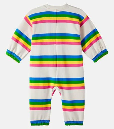 Mini Rodini Baby Ritzratz striped cotton jersey jumpsuit 2