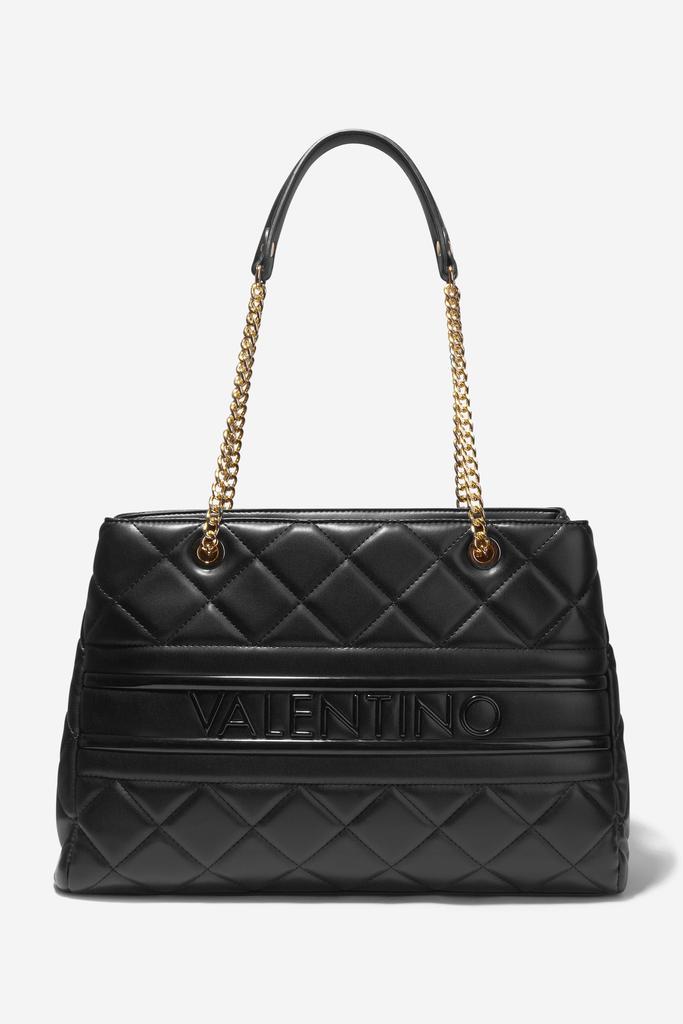 Valentino Valentino Kids Logo Lettering Quilted Tote Bag