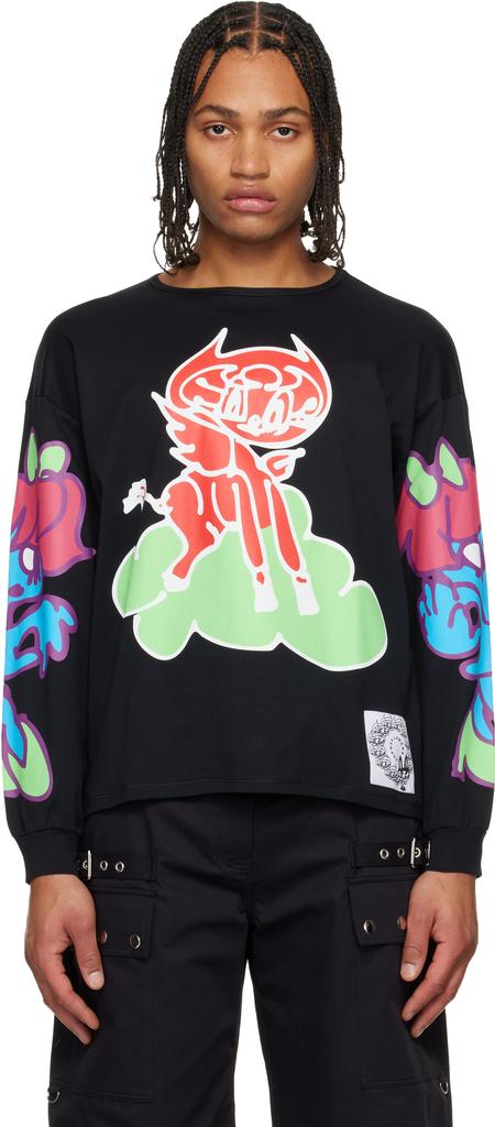 Multicolor Peggy Long Sleeve T-Shirt – On Sale Now with Up Multicolor Peggy Long Sleeve T-Shirt – On Sale Now with Up