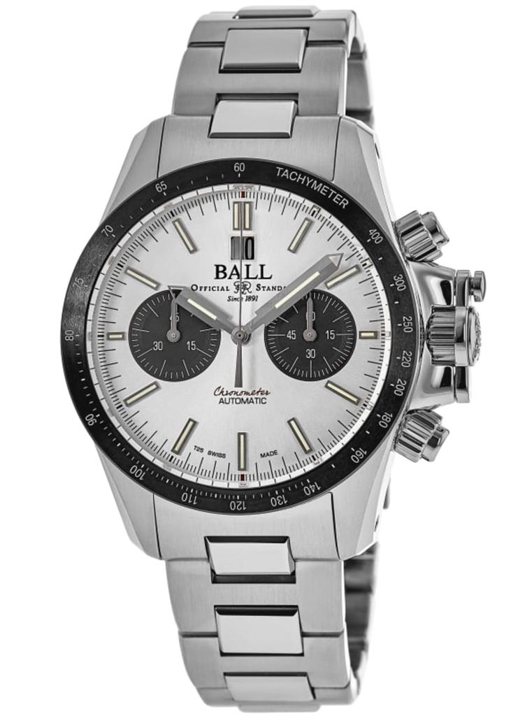 BALL Watch Engineer Hydrocarbon Racer Chronograph Silver Dial Men's Watch CM2198C-S1CJ-SL