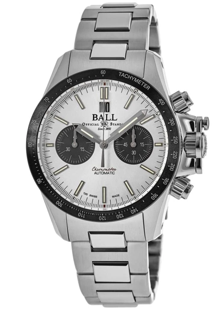 BALL Watch Engineer Hydrocarbon Racer Chronograph Silver Dial Men's Watch CM2198C-S1CJ-SL 1