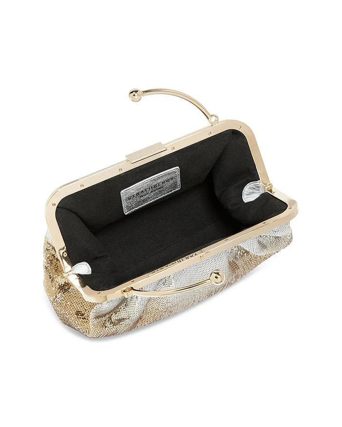 Strathberry Frame Clutch Degrade Sequins, Wicked Silver/Gold - Exclusive 3