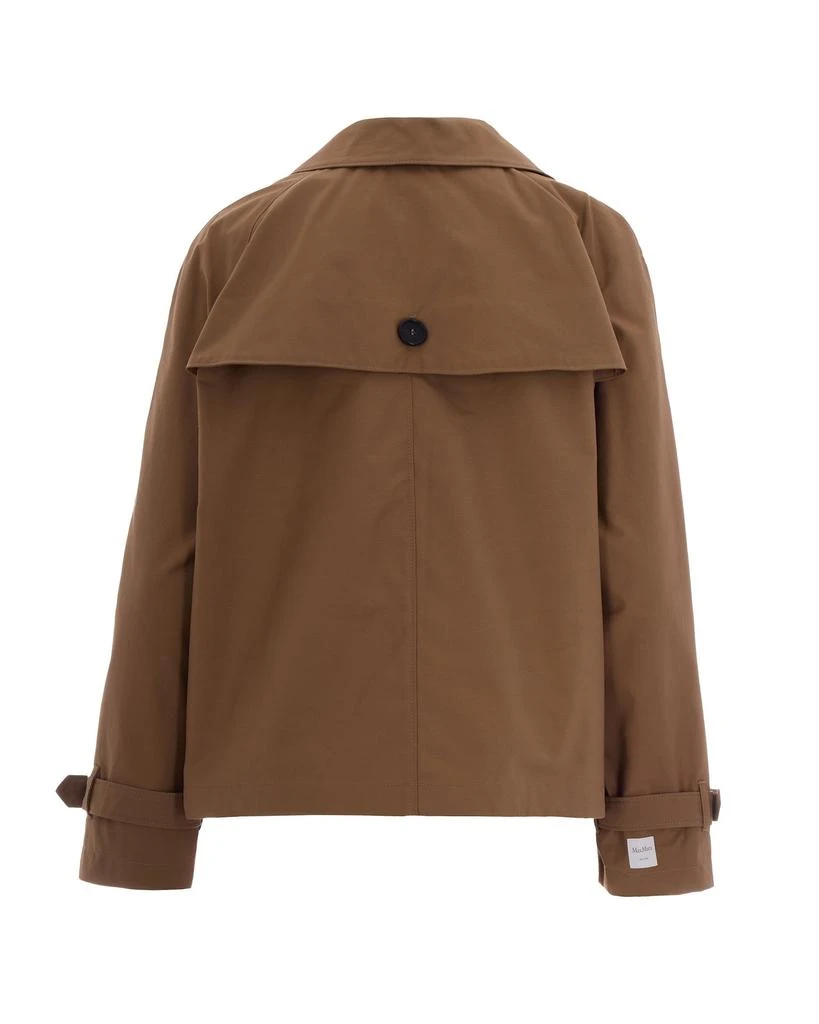 Max Mara Brown Twill Trench