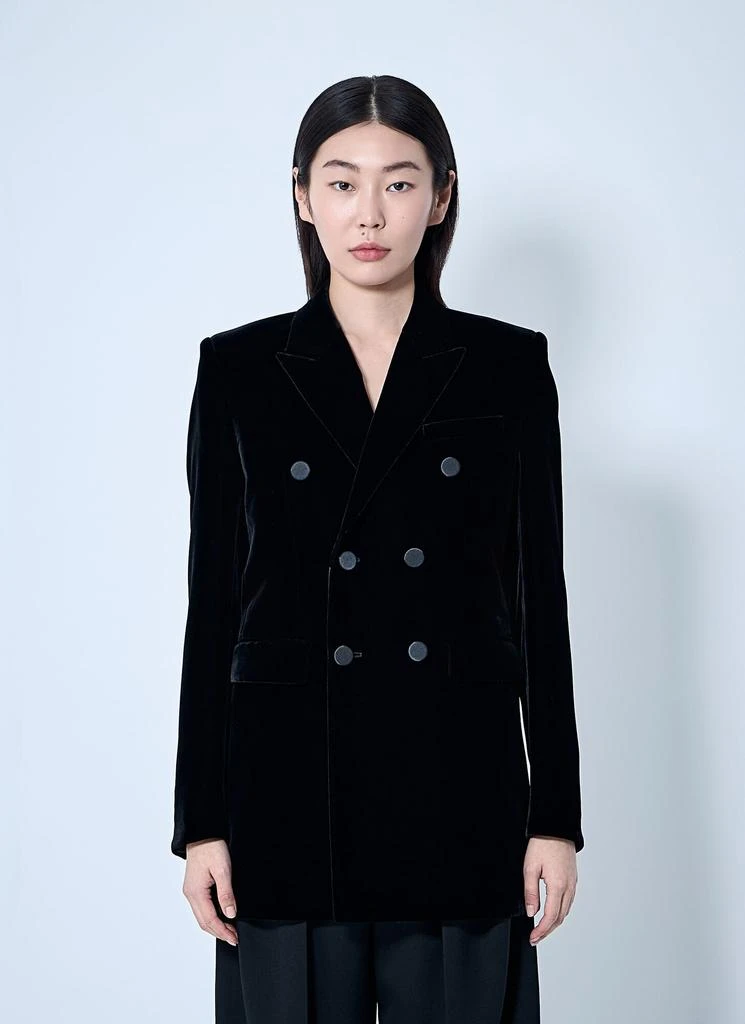 Yves Saint Laurent Velvet Blazer 1