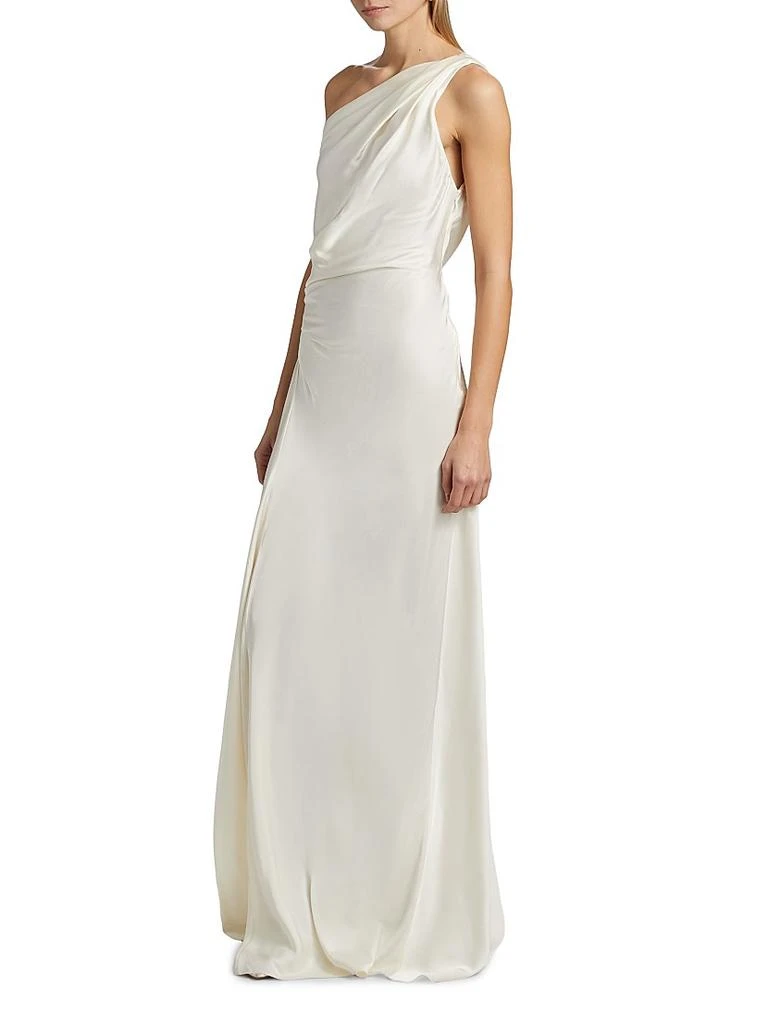A.L.C. Aster Asymmetric Draped Gown 4