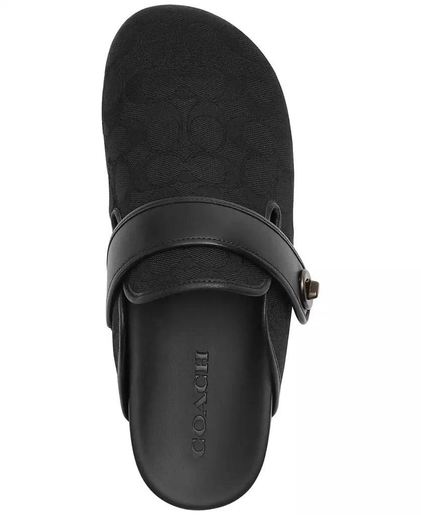 Coach Women's Blake Signature Jacquard Clogs 4