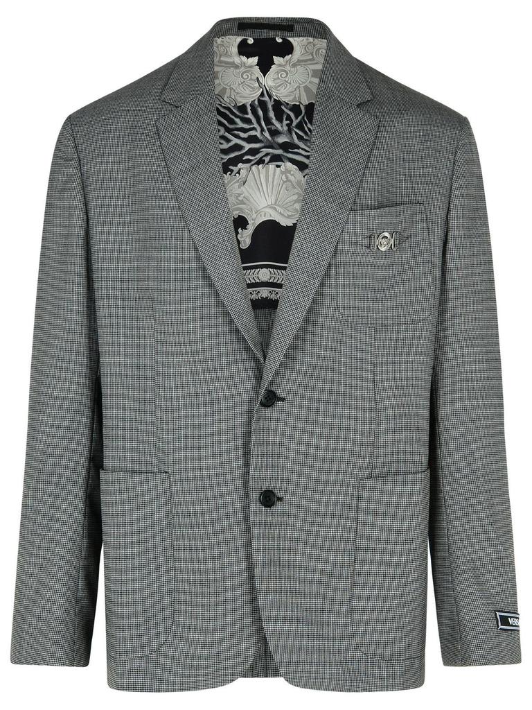 Versace Versace Single-Breasted Tailored Blazer