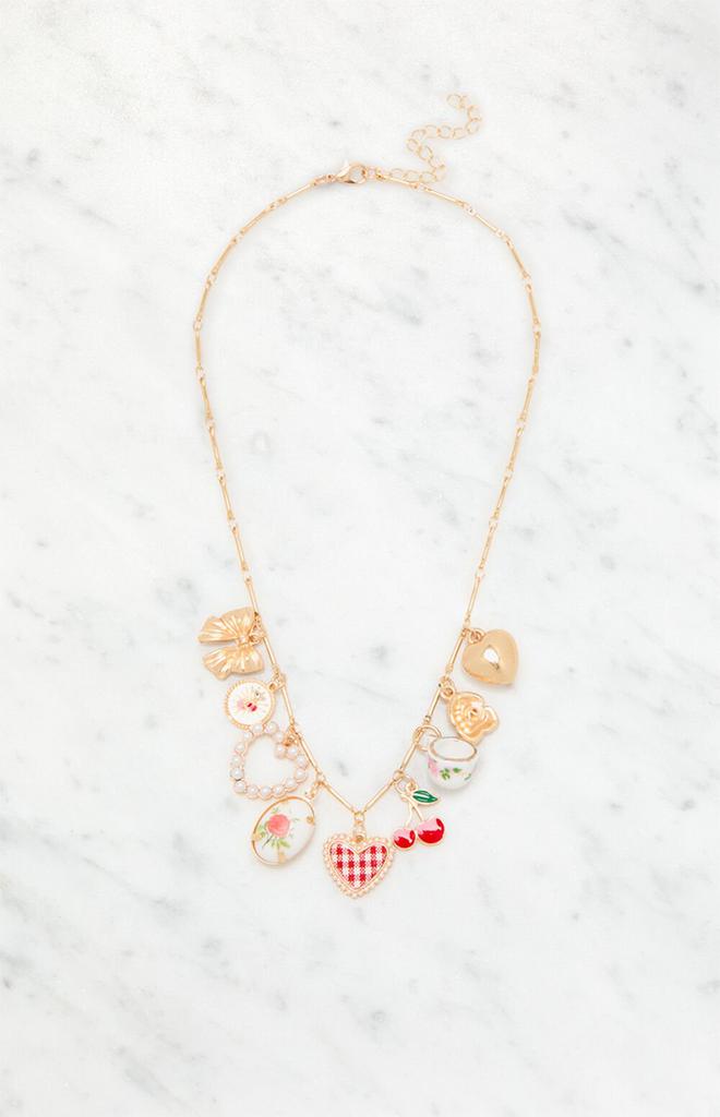 LA Hearts Naomi Charm Necklace