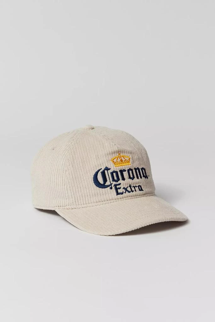 Urban Outfitters Corona Extra Corduroy Snapback Hat 1