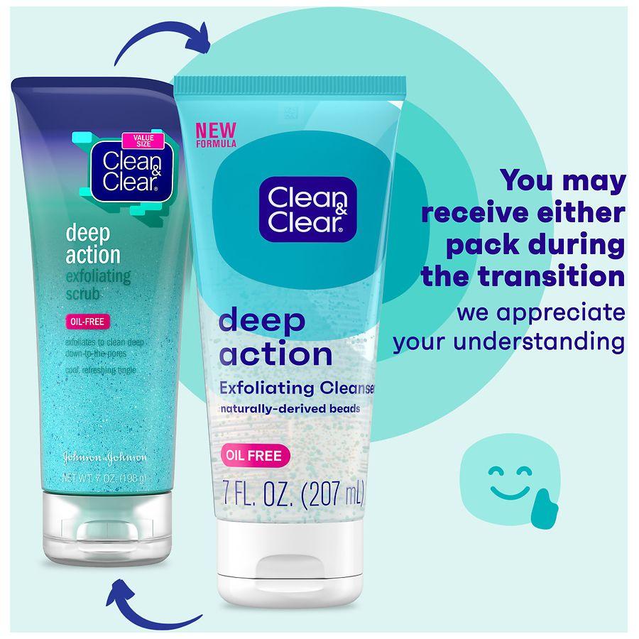 Clean & Clear Oil-Free Exfoliating Facial Scrub