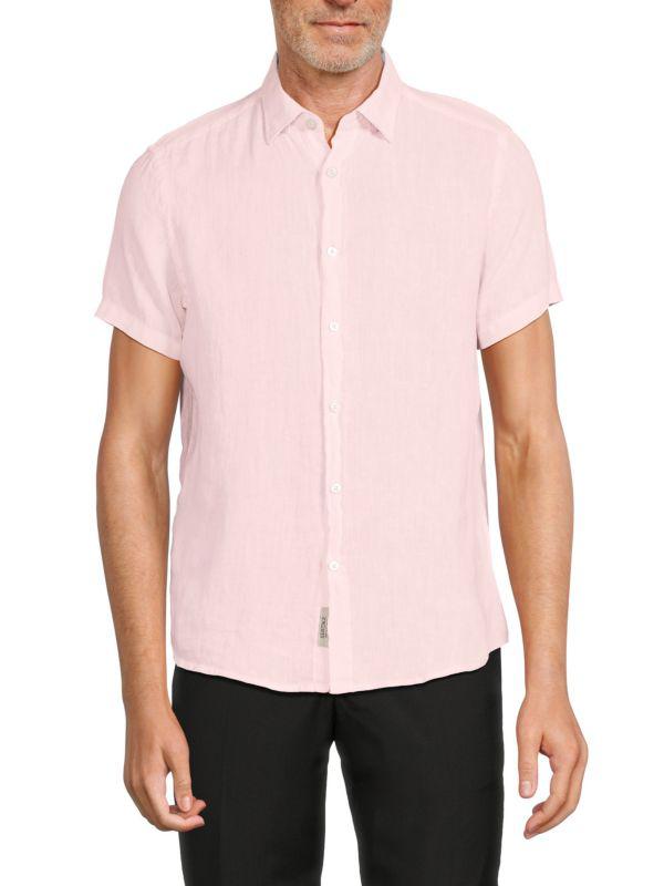 Report Short Sleeve Linen Shirt