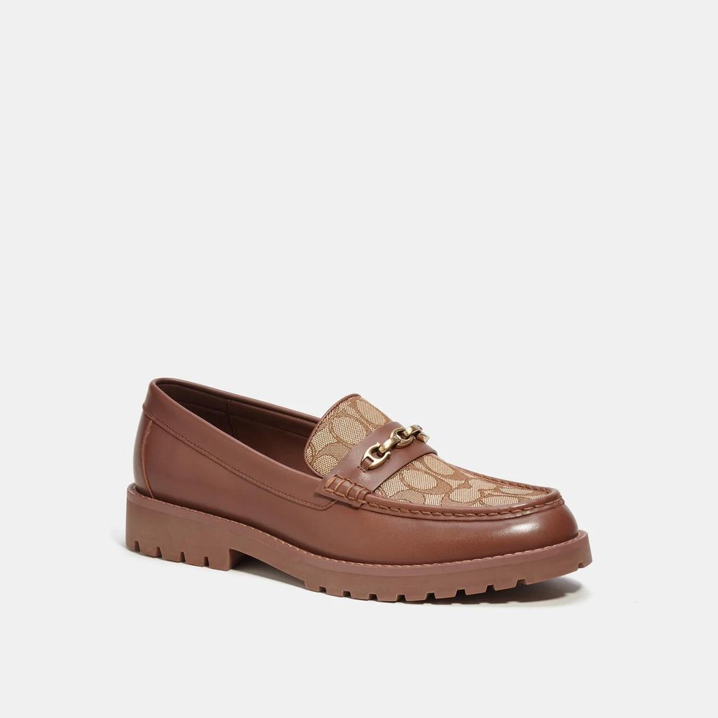 Coach Brooks Loafer In Signature Jacquard 1