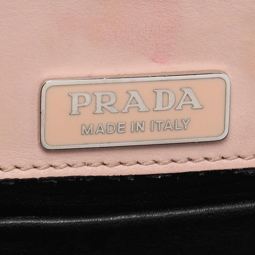 Prada Prada Nude Pink Patent Leather Cahier Shoulder Bag 12