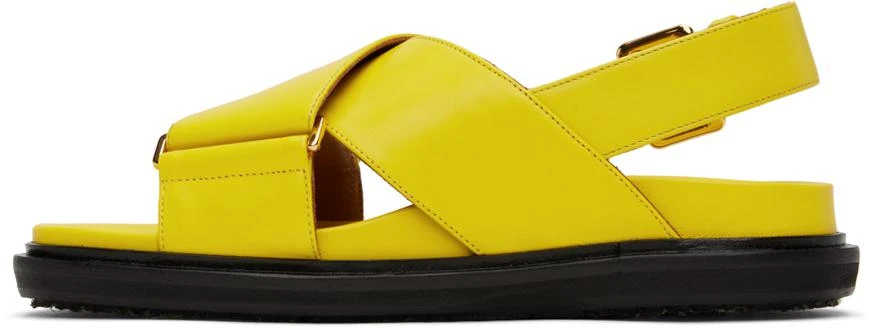 Marni Yellow Fussbett Sandals 3