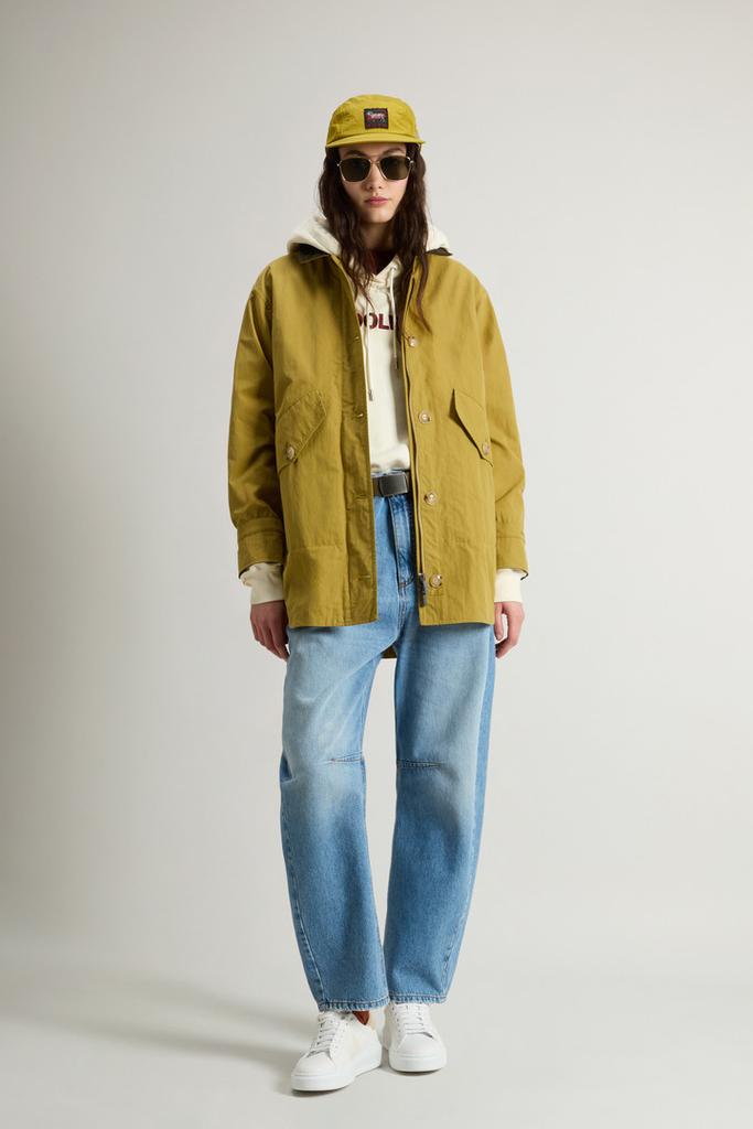 Woolrich Jacket in Limonta Cotton Blend - Women - Pink