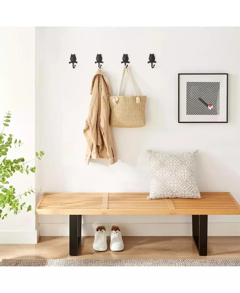 Danya B 4 Piece Owl on Branch Decorative Wall Hook Set 6