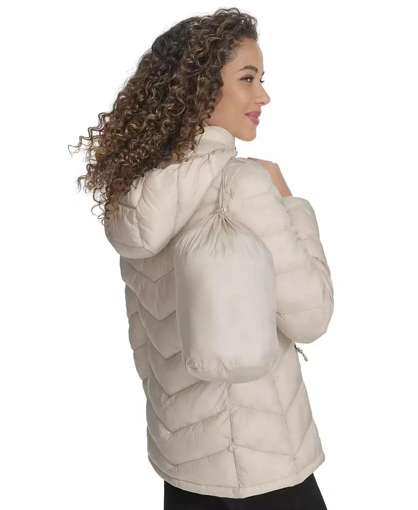 Charter Club Women's Packable Hooded Puffer Coat, Created for Macy's 3