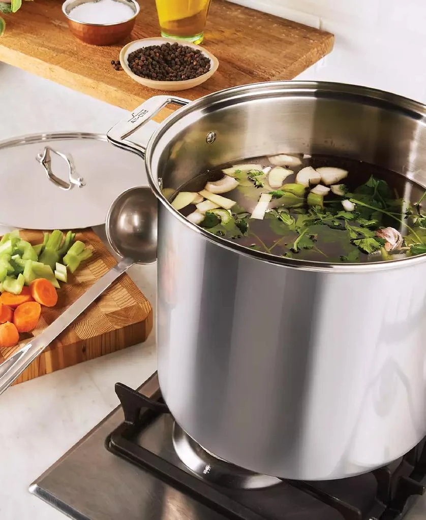 All-Clad Stainless Steel 16 Qt. Stockpot with Lid 3