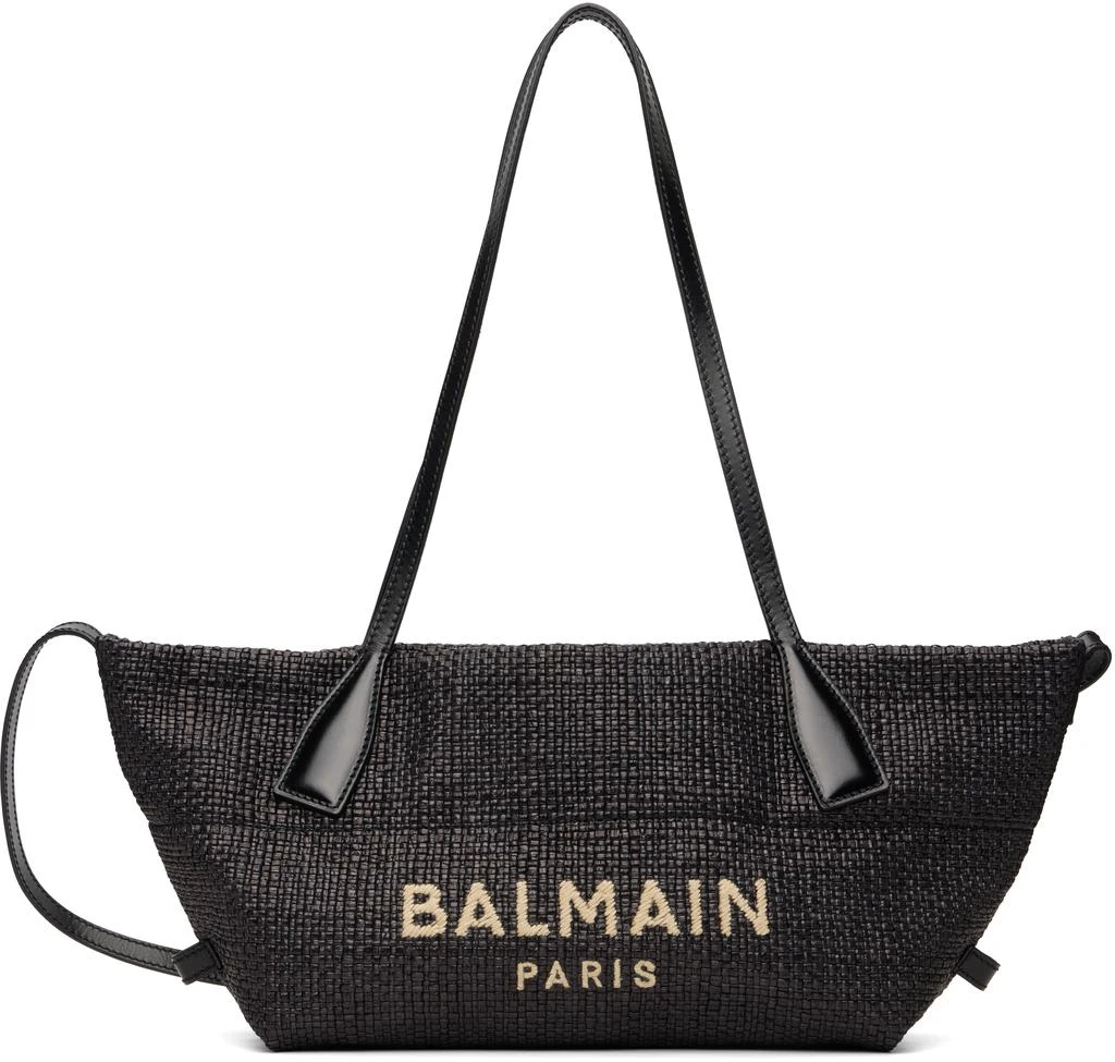 Balmain Black Small Track Tote 1